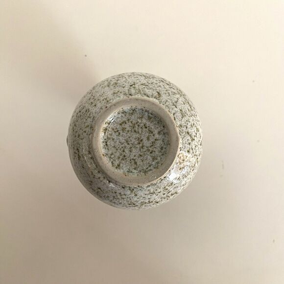 Mino ware Japan Pottery Tokkuri Sake Bottle Stone Beige - Picture 7 of 7